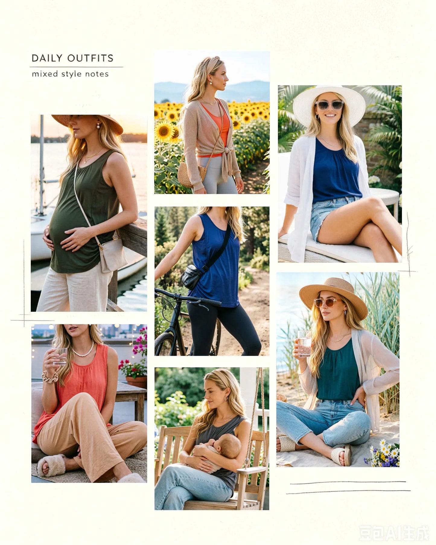 Women'S Maternity Nursing Tank Top Ruched Breastfeeding Clothes 3-Pack