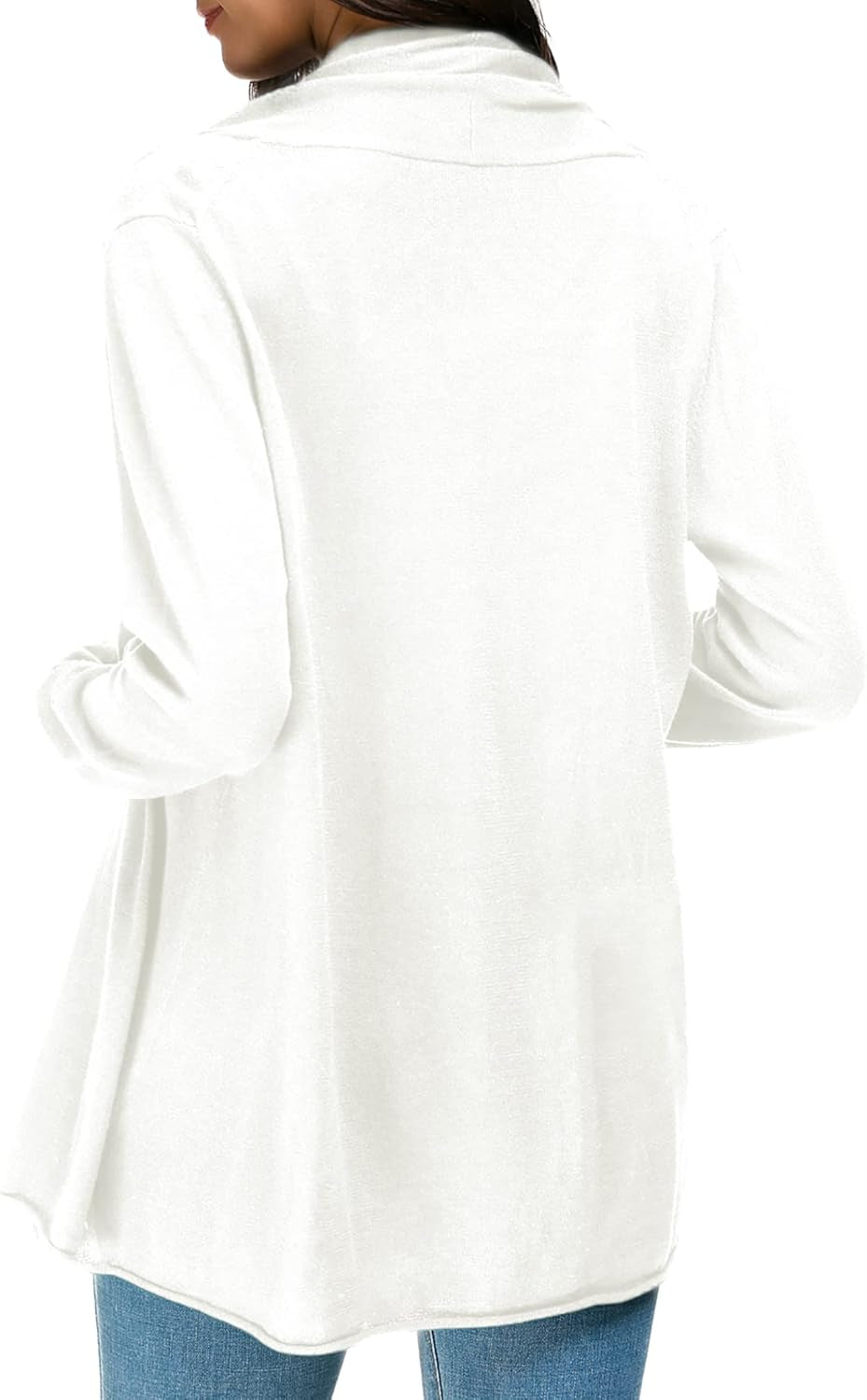 Women'S Long Sleeve Open Front Casual Thin Cardigan